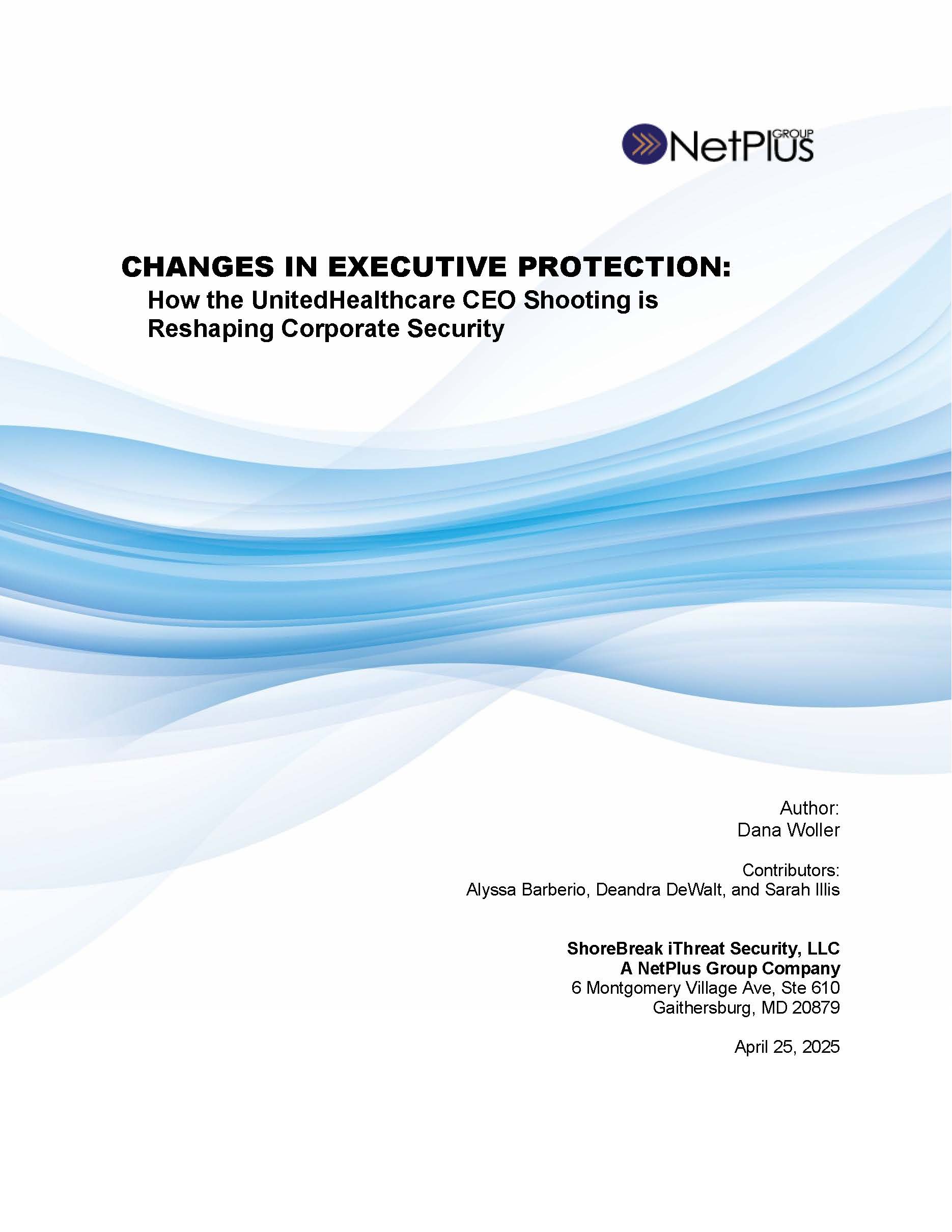 iThreat Executive Protection Report